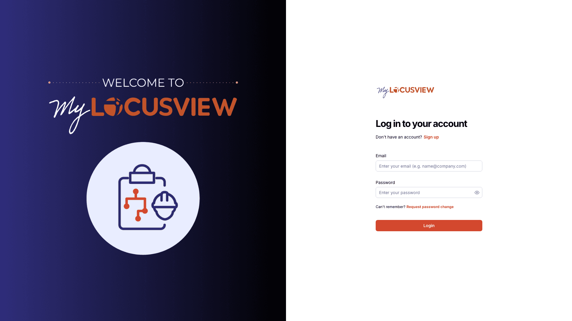 Locusview documentation portal desktop view