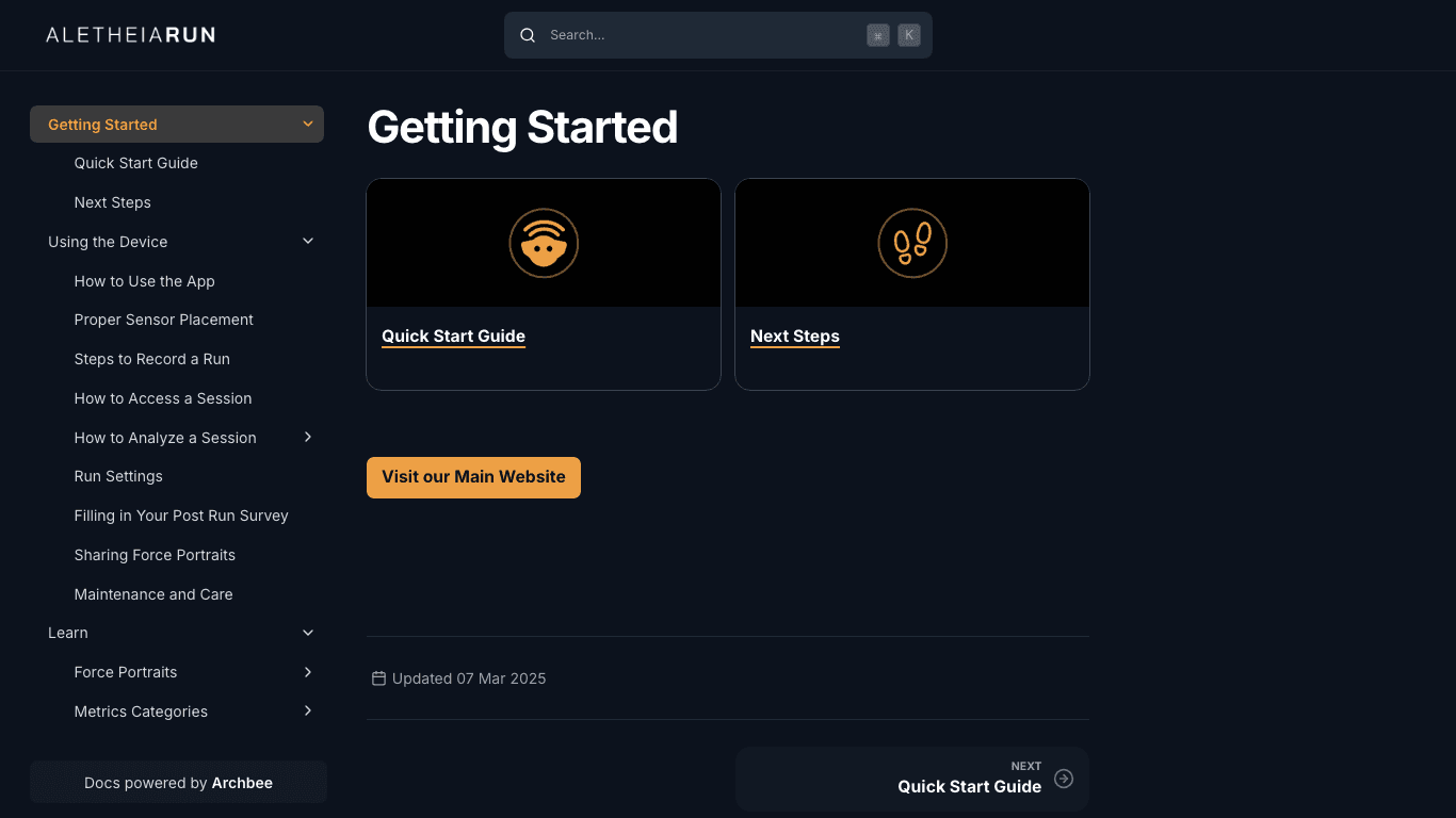 Project Dasein documentation portal