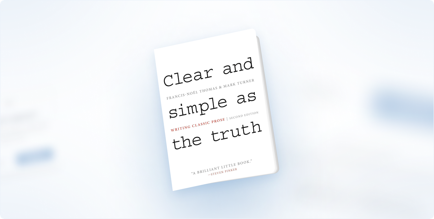 【中古】 Clear and Simple as the Truth: Writing Classic Prose/PRINCETON UNIV PR/Francis-Noel Thomas Clear and Simple as the Truth: Writing Classic Prose